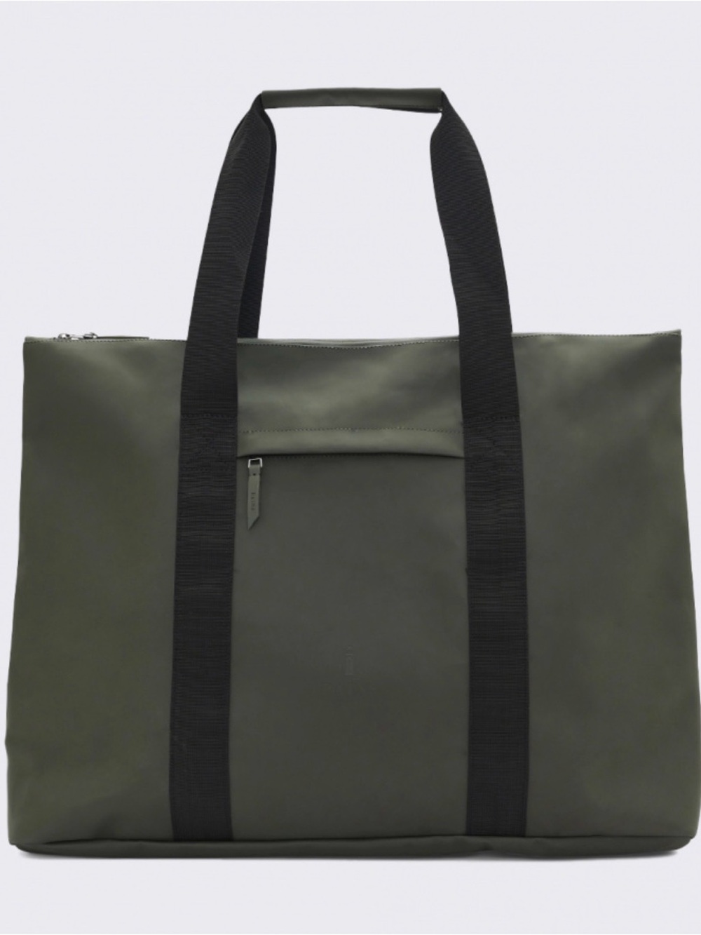 RAINS Large Weekend Waterproof Tote in Green
